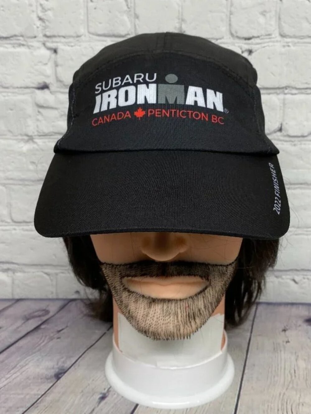 Subaru Ironman Canada Running Hat Penticton BC 2022 Finisher 5 Panel Polyester